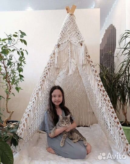 Детский вигвам палатка