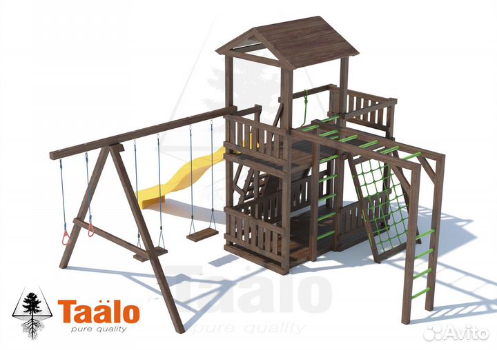 Серия В4 модель 3, детская игровая - площадка