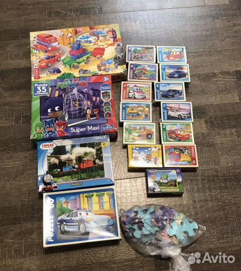 Пазлы пакетом