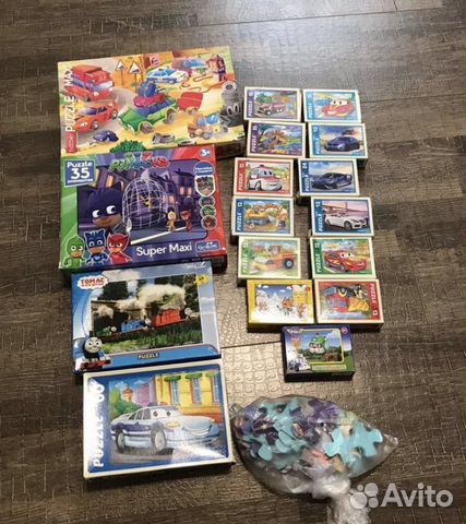 Пазлы пакетом