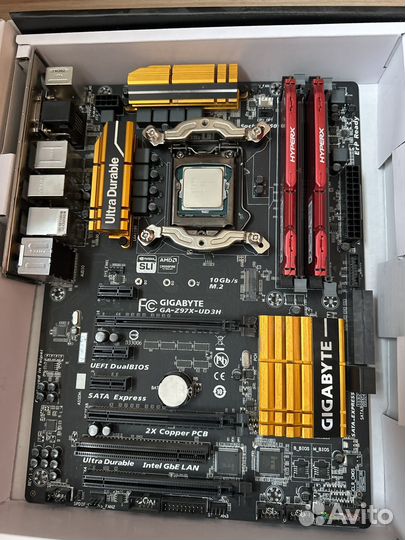 Материнская плата lga 1150 с процессором i7 4790