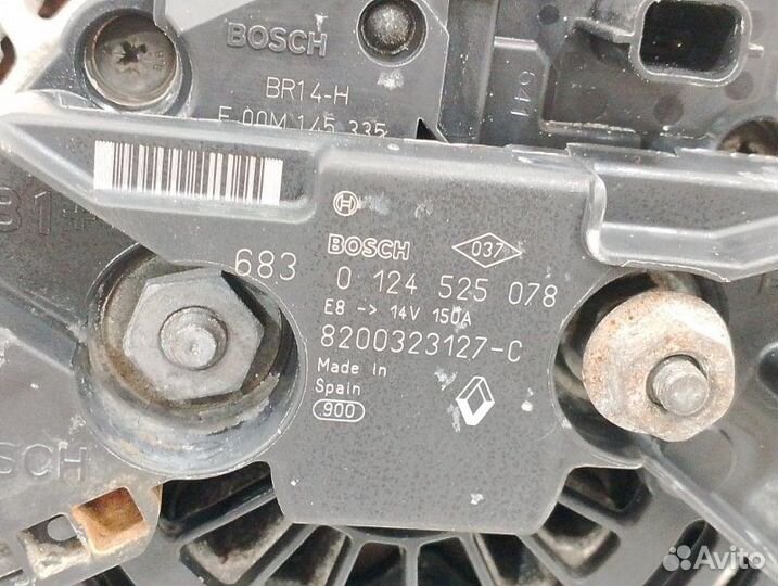 Генератор Renault Scenic 2 K4M813 2006