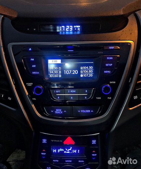 Автомагнитола Hyundai Elantra V