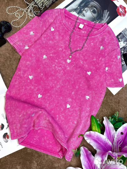 Футболка варёнка в сердечко