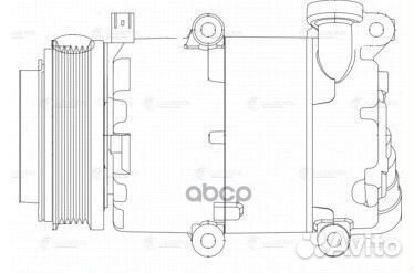 Lcac 1076 компрессор кондиционераFord Focus 11