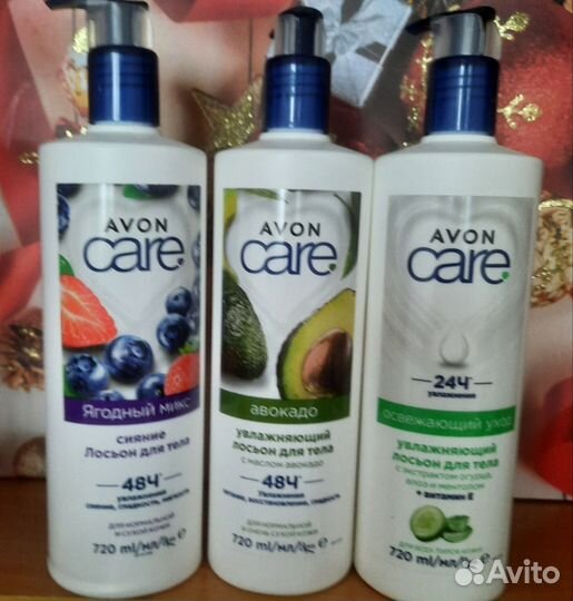 Пена для ваны, шампуни avon