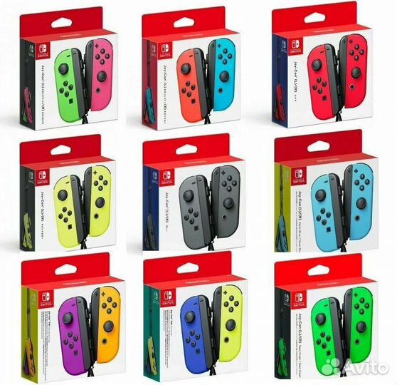 Joy Con Nintendo Switch новые (магазин)
