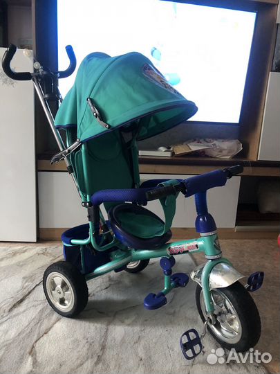 Трехколесный велосипед с родительской ручкой
