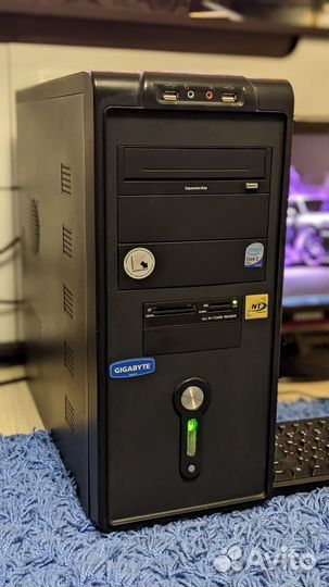Пк Intel Core 2 Duo E8400, GeForce 9600GT 512 Мб