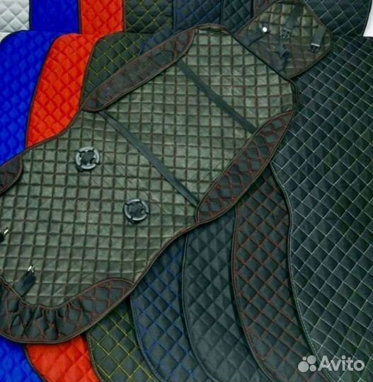 Накидки на сиденья алькантара