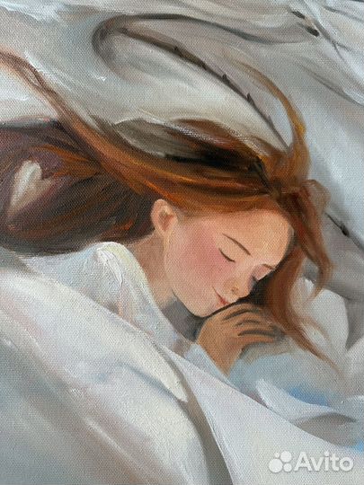 Картина маслом большая на заказ