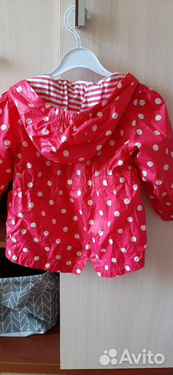 Ветровка для девочки 92