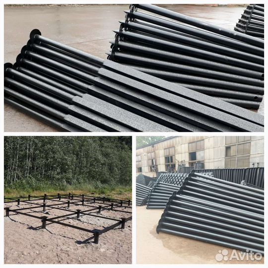 Столбы на забор