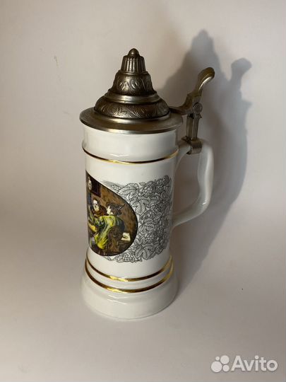 Кружка пивная немецкая коллекционная