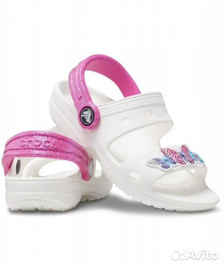Сабо Crocs на девочку 24
