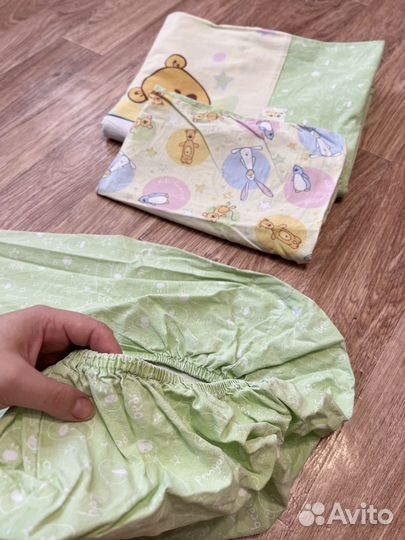 Детское постельное белье 120на60