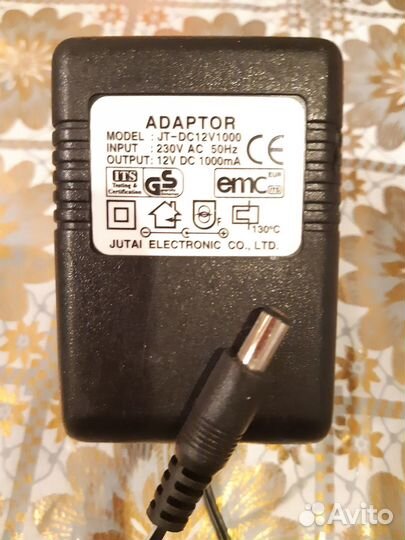 Адаптер 100-240 V.12,0 и Кабель питания