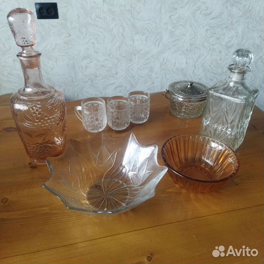 Графин хрустальный СССР