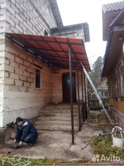 Навес под ключ