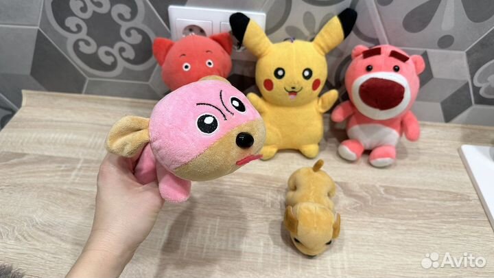 Мягкие игрушки пакетом