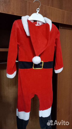Костюм деда мороза для ребёнка