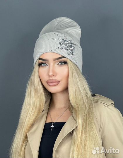 Шапка зимняя женская