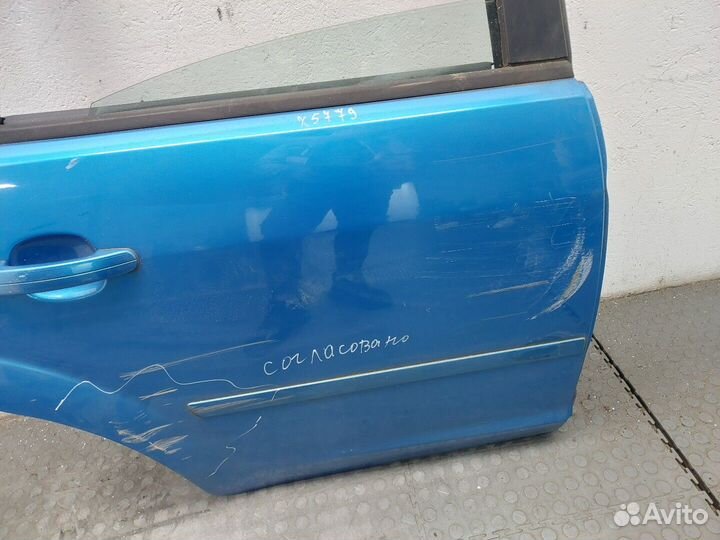 Дверь правая задняя Ford Focus 2