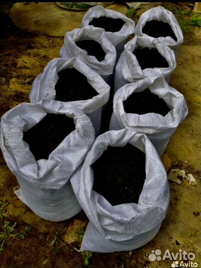 Чернозем в мешках