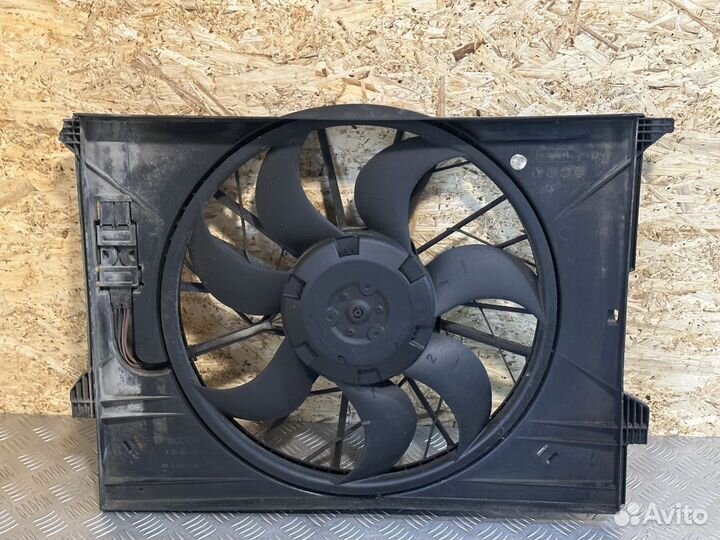 Вентилятор радиатора Mercedes-Benz W211 3.5