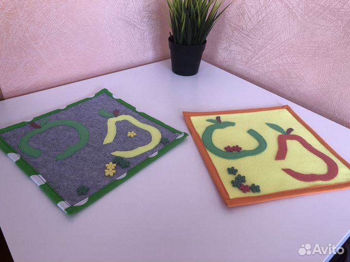 Искалочка лабиринт из фетра