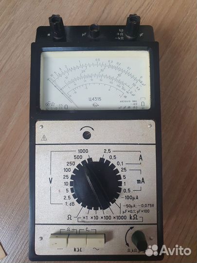 Тестер мультиметр СССР