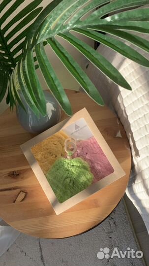 Пано макраме - Листик (Перо)