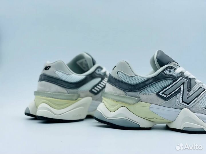 New balance 9060 светло-серые разм. 37