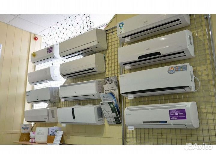 Кондиционеры с монтажом