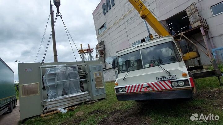 Такелажники. Разгрузка станков