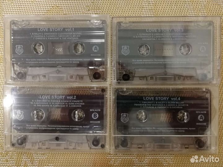 Аудиокассеты с записью