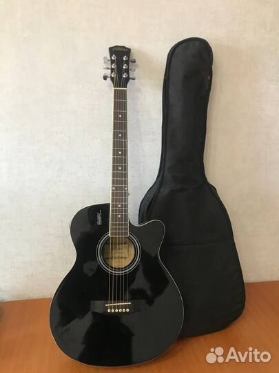 Полуакустическая гитара бу