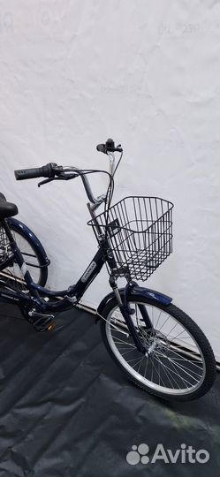 Трёхколёсный складной велосипед для взрослых 24