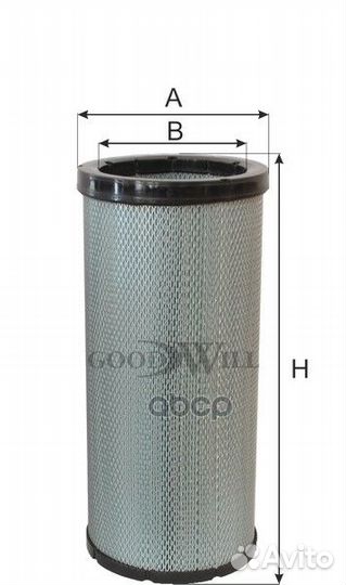 Фильтр воздушный (дополнительный) HCV AG10261 G