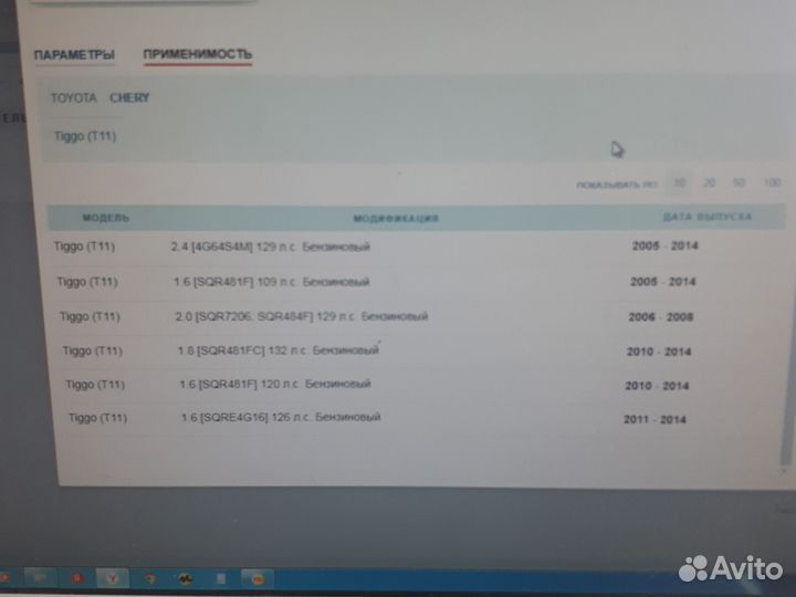 Стойка амортизатора передняя прав.Rav 4 Tiggo T11