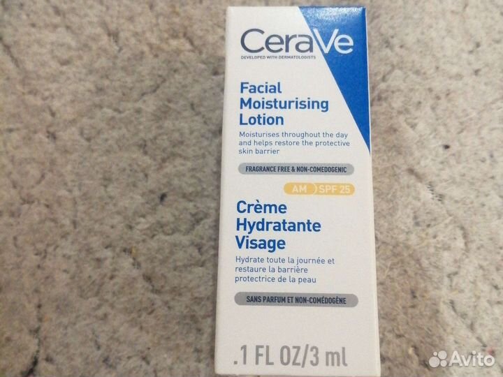 Крем для лица CeraVe миниатюры