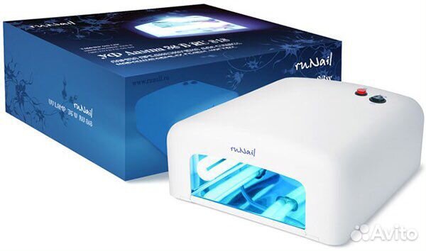 Уф-лампа Runail для моделирования гелем, 36 W RU 8