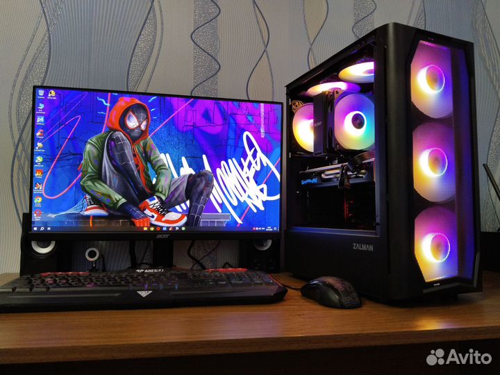 Игровой компьютер Intel Core i7/RX570 8GB