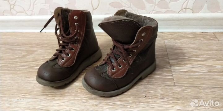 Ботинки зимние на мальчика 16 размер