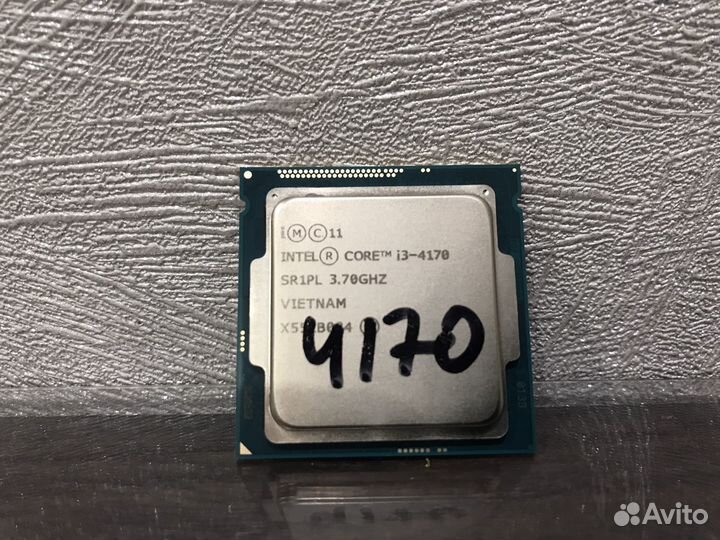 Процессор Intel core i3-4170