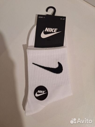Носки Nike белые