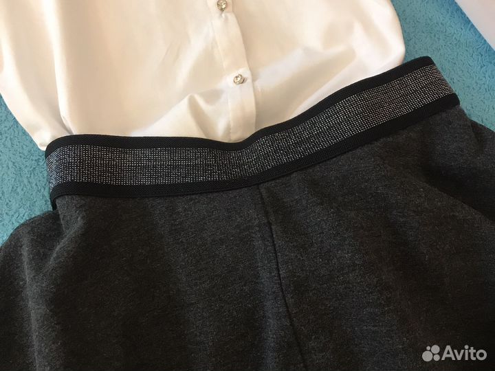 Школьная форма для девочки серая 146 152