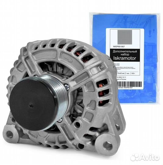 Генератор tesla 11284, 12V, 150Am