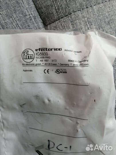 IG5933 Индуктивный датчик