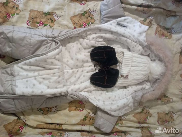 Зимний комбинезон для девочки